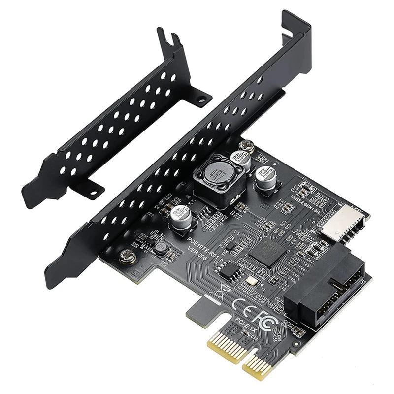 PCI-E 1X To USB 3.2 GEN1 5Gbps 20Pin  г  (Type-C  г )  г Ŀ  ī